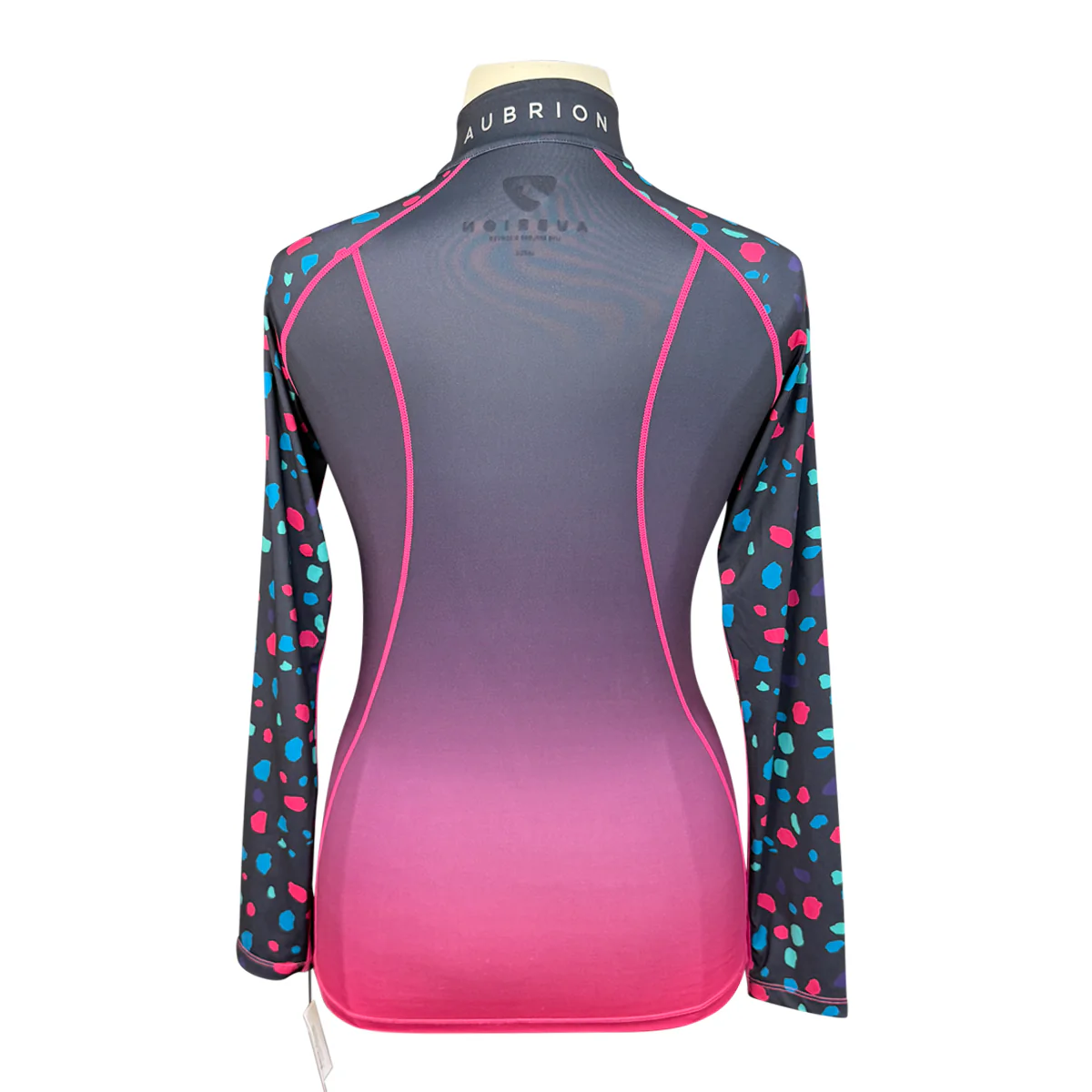 Aubrion 'Alverstone XC' Long Sleeve Shirt
in Magenta Ombre/Polka Dots - Women's Large - Image 3