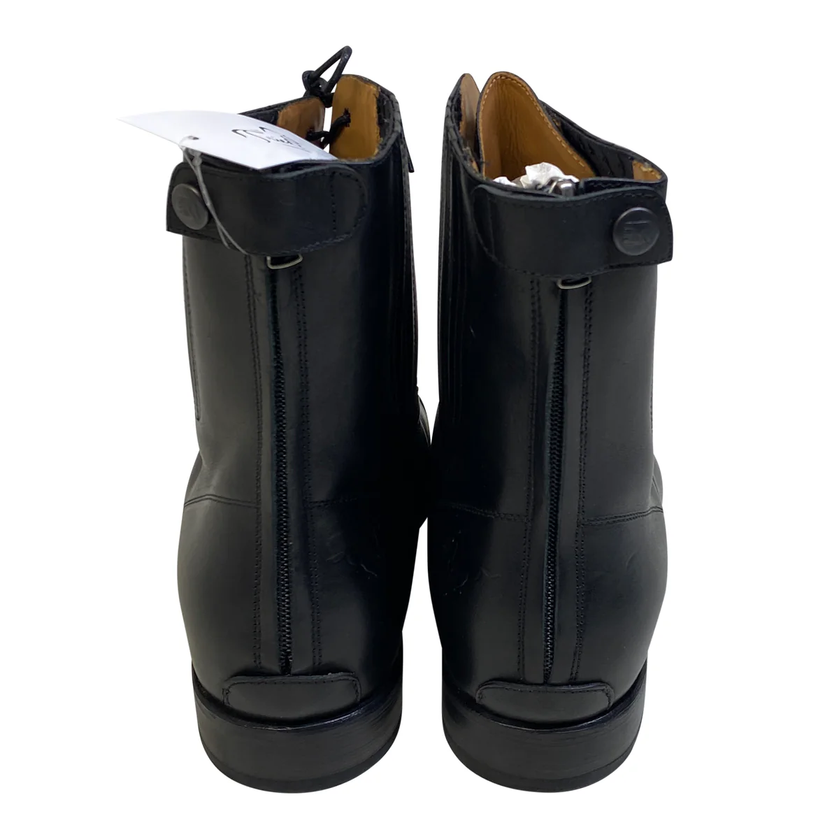 DeNiro 'Traiano' Men's Paddock Boots in Black - Men's EU 49 (US 15) - Image 4