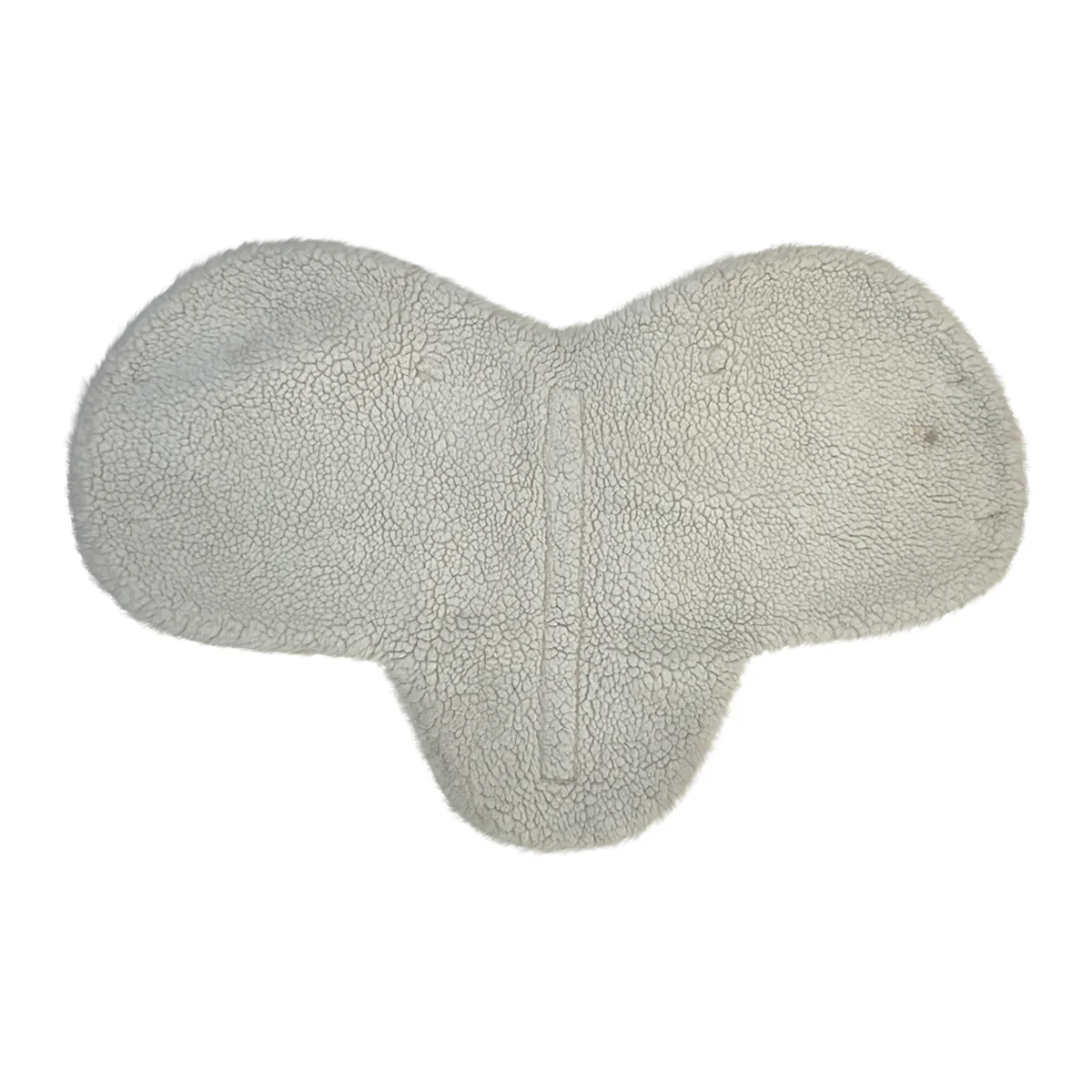 Fleece Saddle Pad in White - 16" - Image 3