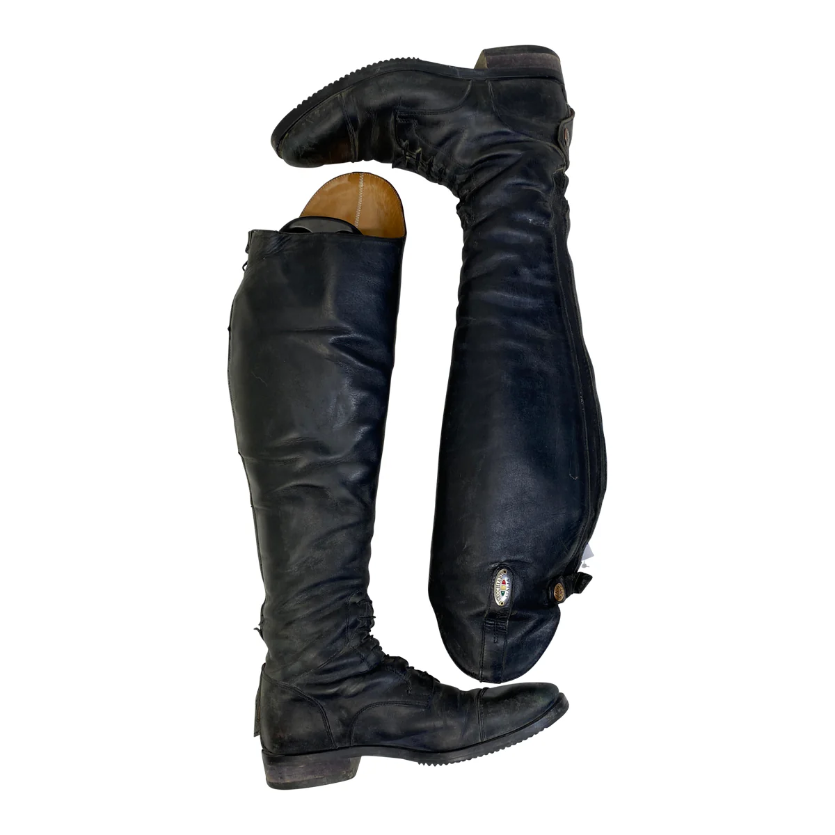 Secchiari 'Classic' Field Boots in Black - EU 35 H2/L (Women's 4.5 Reg/Wide) - Image 3