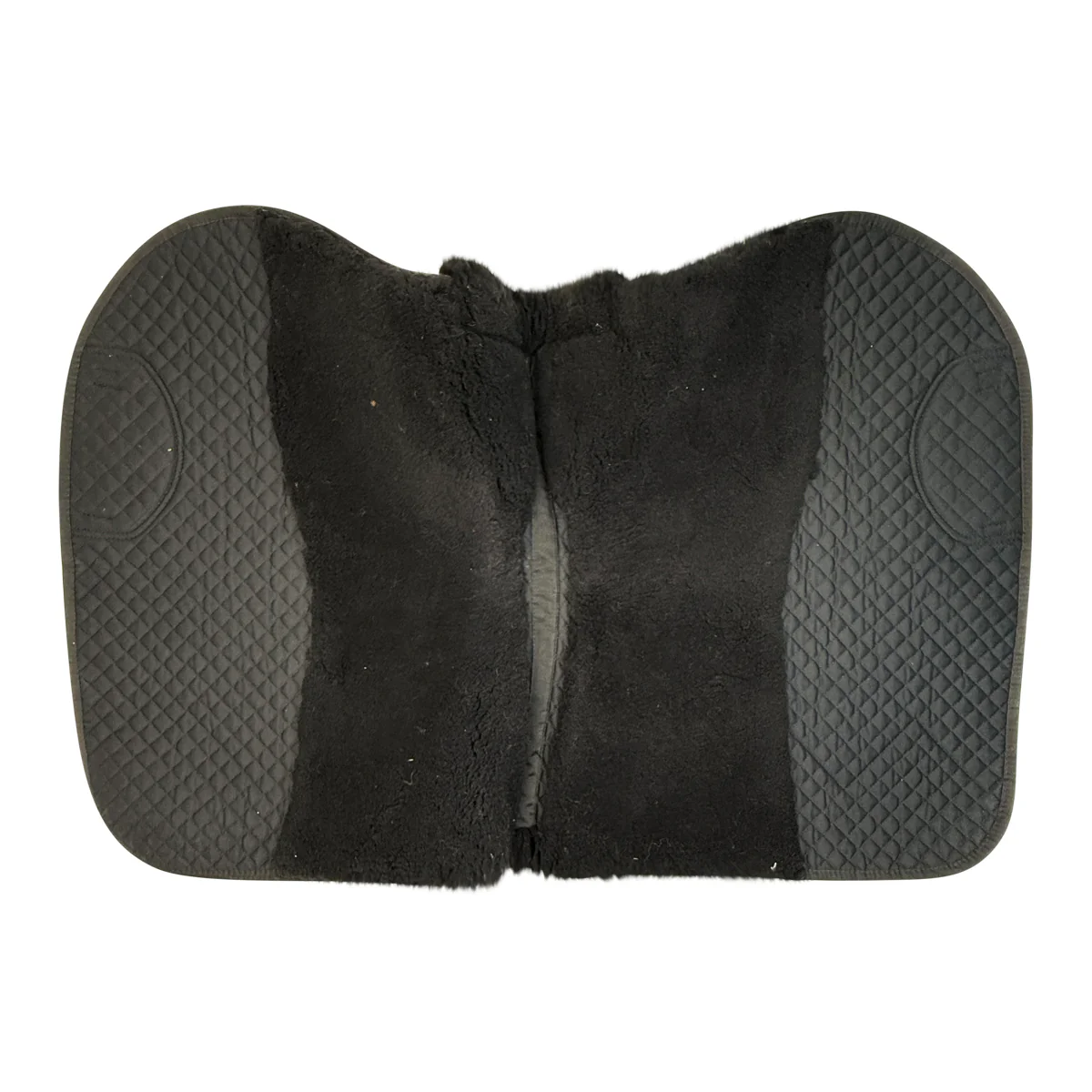 Weatherbeeta Polarfleece Saddle Pad in Black - Full - Image 3